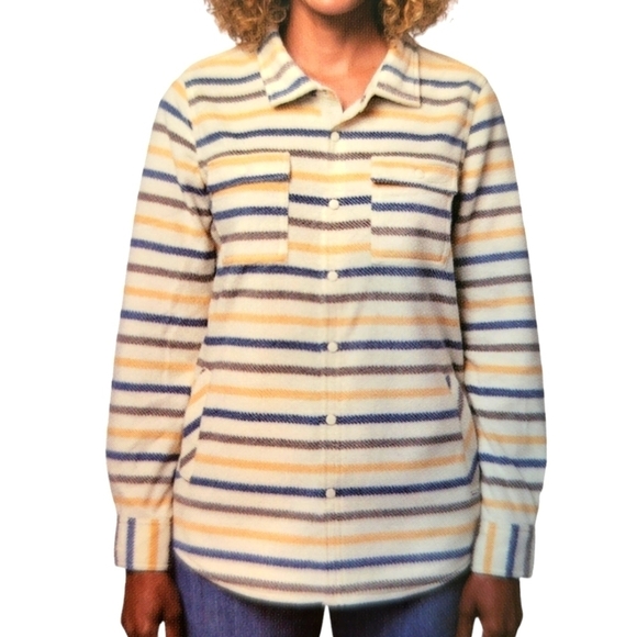 NWT O'Neill S-P-CH SMALL Fleece shirt/Shacked snap closure - Picture 1 of 13